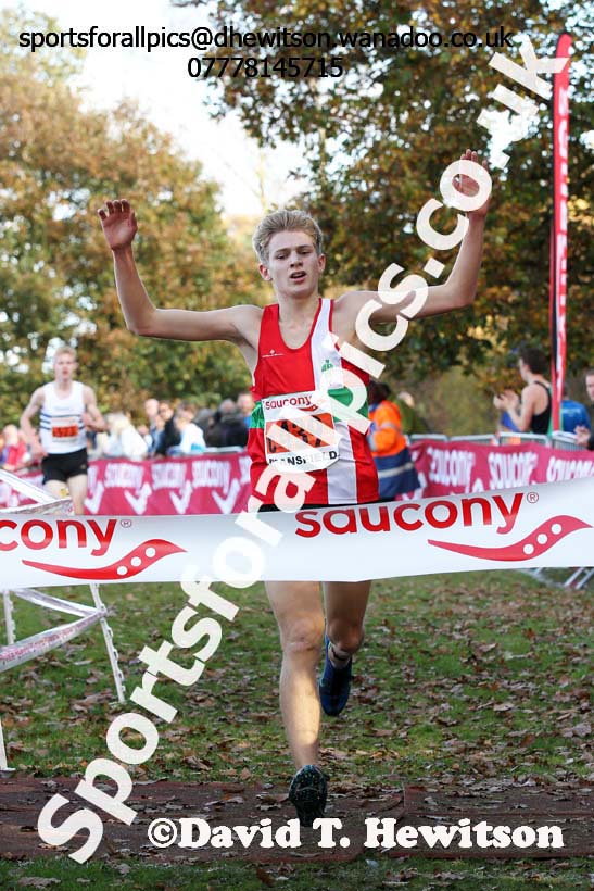 Mens under-17s National Cross Country Relays. Photo: David T. Hewitson/Sports for All Pics